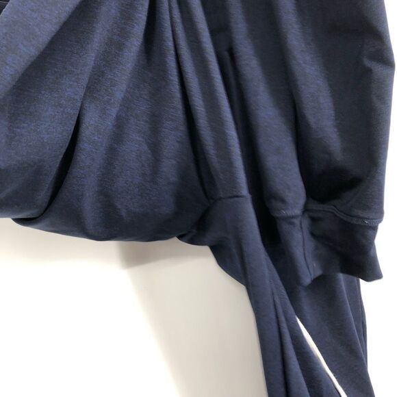 Zyia Active Sweatpants Womens Small Joggers Dark Blue Drawstring Pull On Tapered - Picture 6 of 14